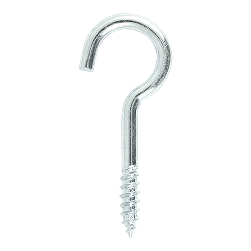 Screw Hooks Silver - 60mm