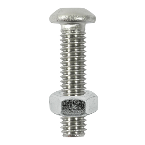 Button Socket Screws ISO7380 A2 Stainless Steel - M6 x 12