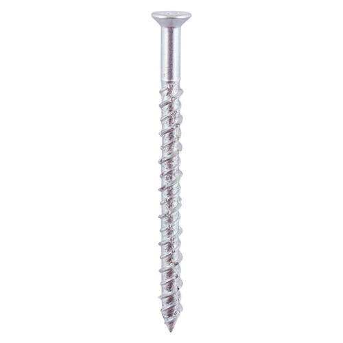 Masonry Screws Countersunk Silver - 6.0 x 40