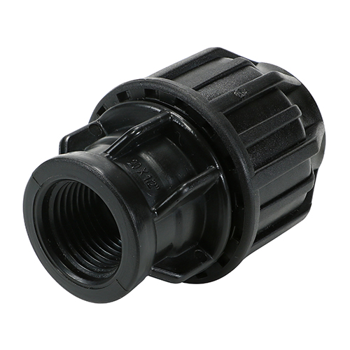MDPE Pipe Fittings Female Adaptor - 20mm x 1/2"