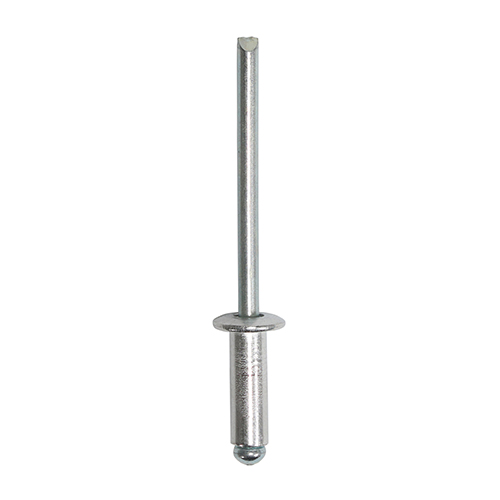 Rivets Dome Head Aluminium - 4.0 x 12