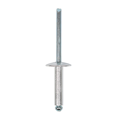 Rivets Flange Head Aluminium - 4.8 x 20