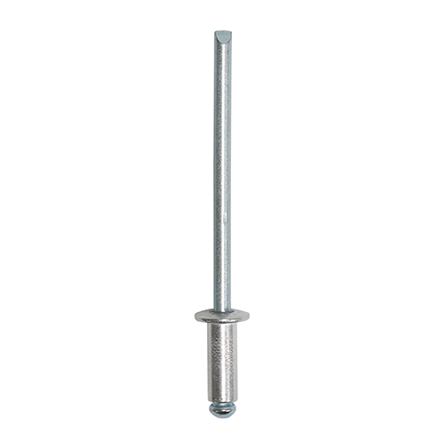 Rivets Dome Head Aluminium - 3.2 x 8