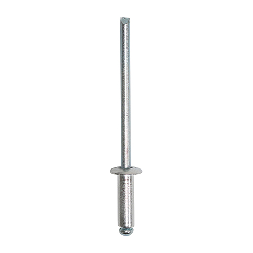 Rivets Dome Head Aluminium - 3.2 x 10