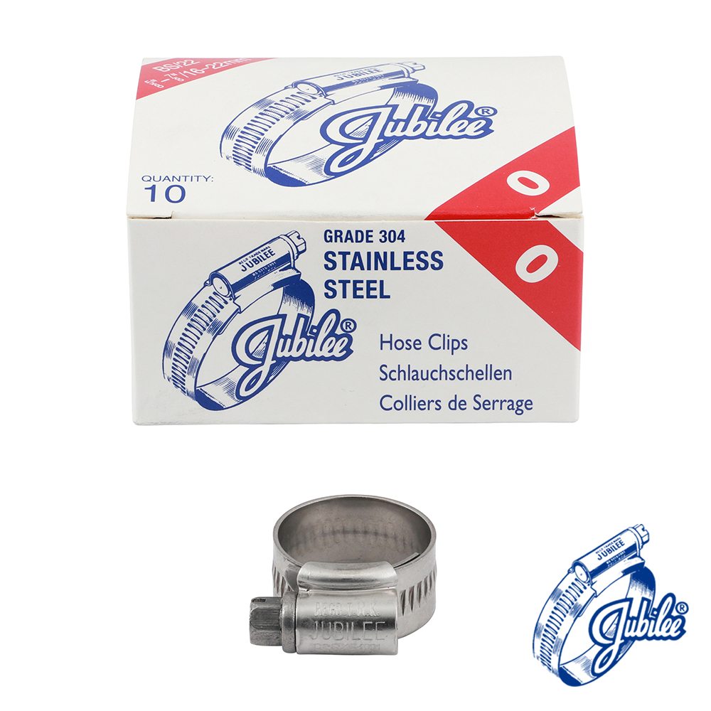 Jubilee Clip Stainless Steel 16-22mm