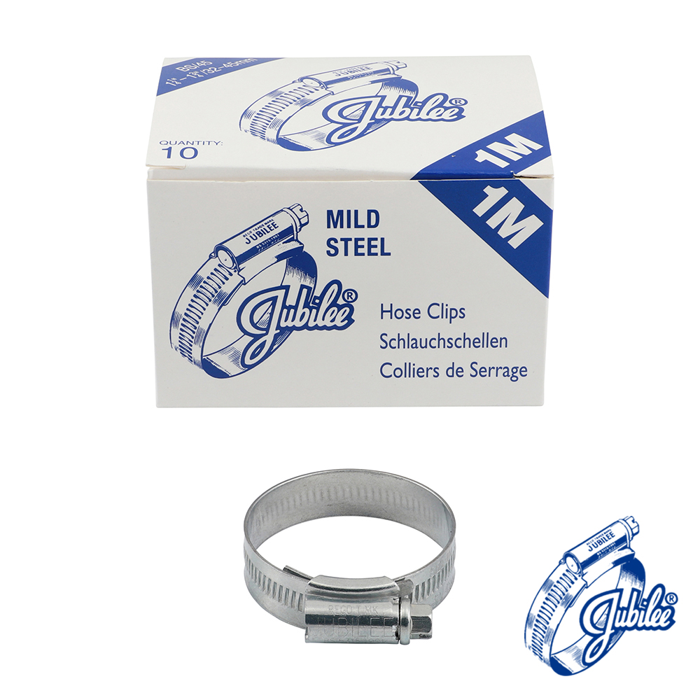 Jubilee Clip Mild Steel 32-45mm