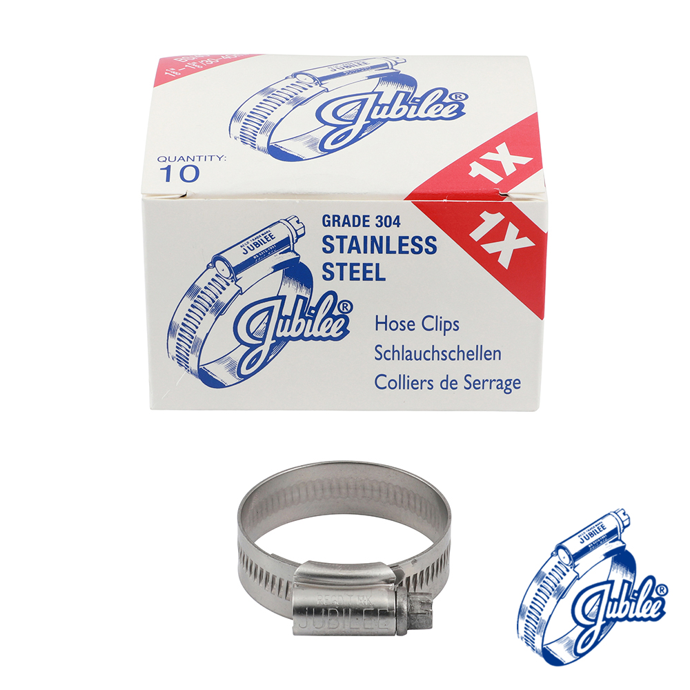 Jubilee Clip Stainless Steel 30-40mm