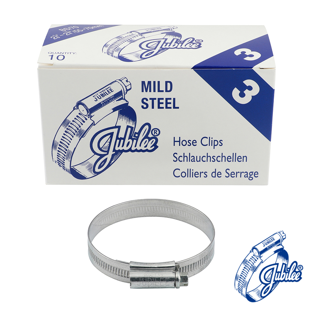 Jubilee Clip Mild Steel 55-70mm