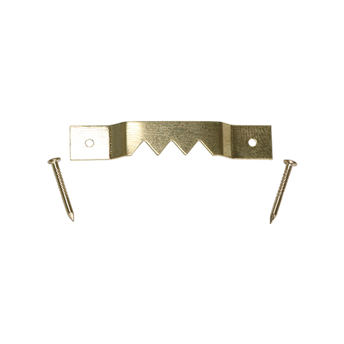 Mixed Sawtooth Hangers and Nails Electro Brass - 41mm & 63mm