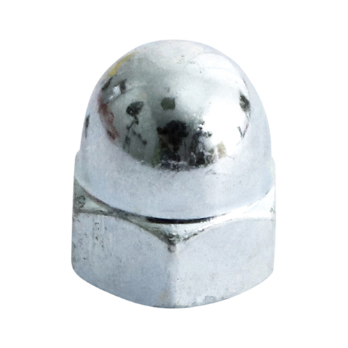 Hex Dome Nuts DIN1587 Silver - M10