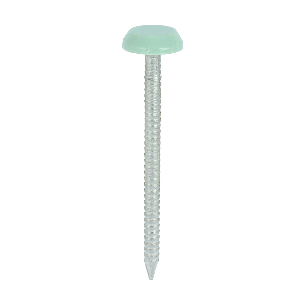 TIMCO Polymer Headed Nails A4 Stainless Steel Cream - 50mm