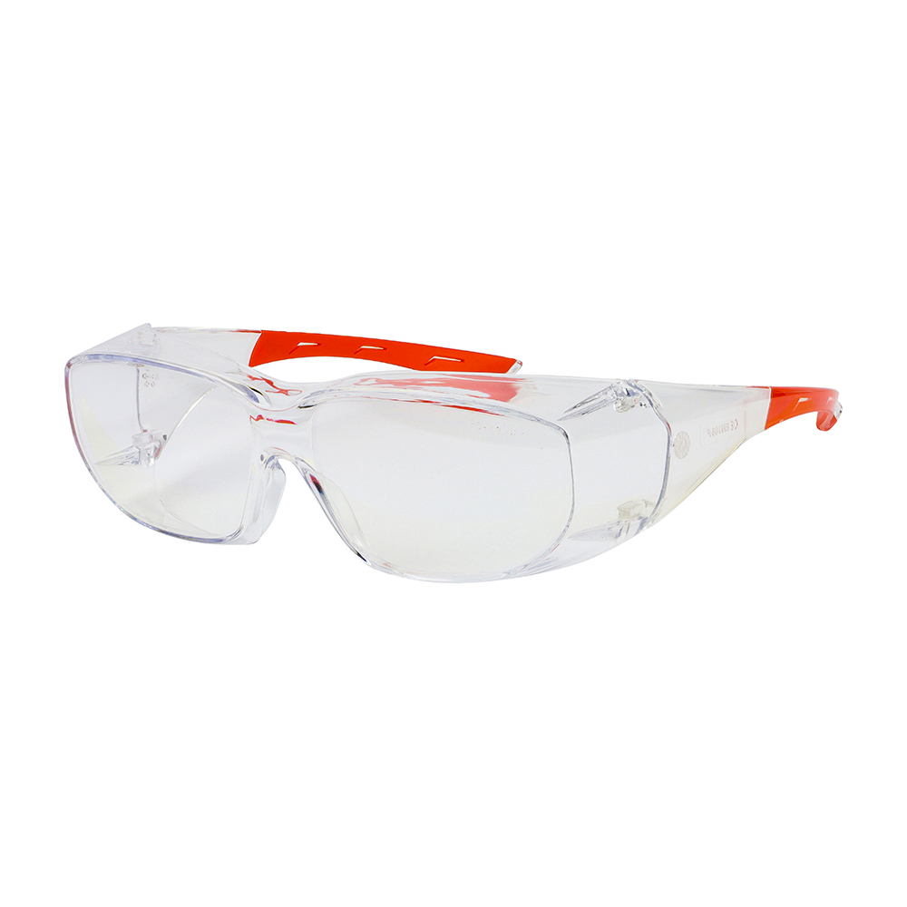 Slimfit Overspecs Safety Glasses Clear -  One Size