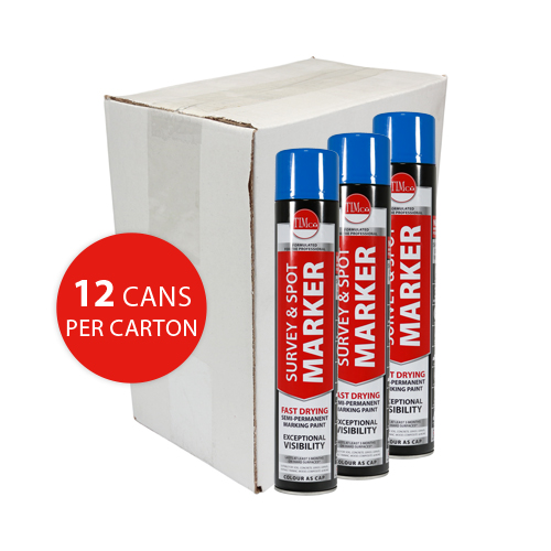 Survey & Spot Marker Blue - 750ml