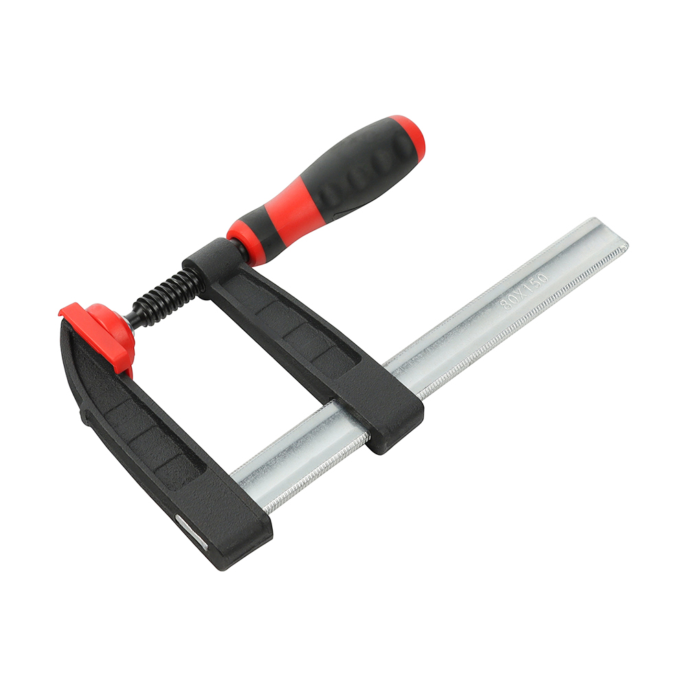 F Clamp, Soft Grip Heavy Duty 270kg General Purpose Clamp - 6" / 150mm Clamping Capacity