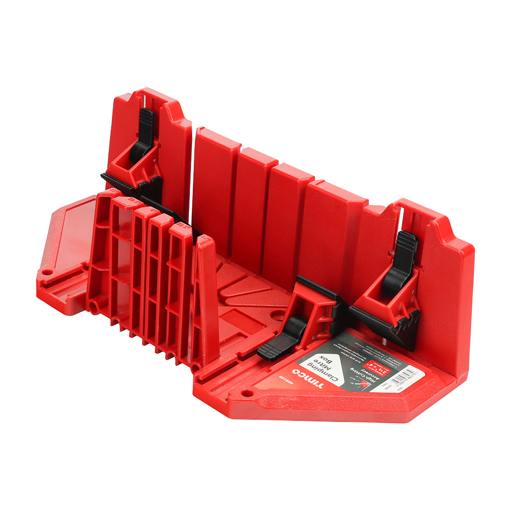 Clamping Mitre Box, Multi-purpose Mitre Box for Woodworking and General DIY and Trade, Multi-Angle Adjustable
