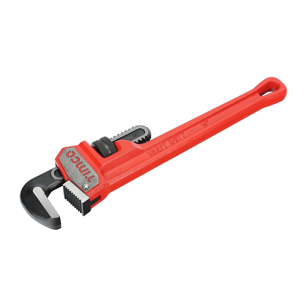 Pipe Wrench, Heavy Duty Drop Forged Adjustable Pipe Wrench - 14" / 350mm