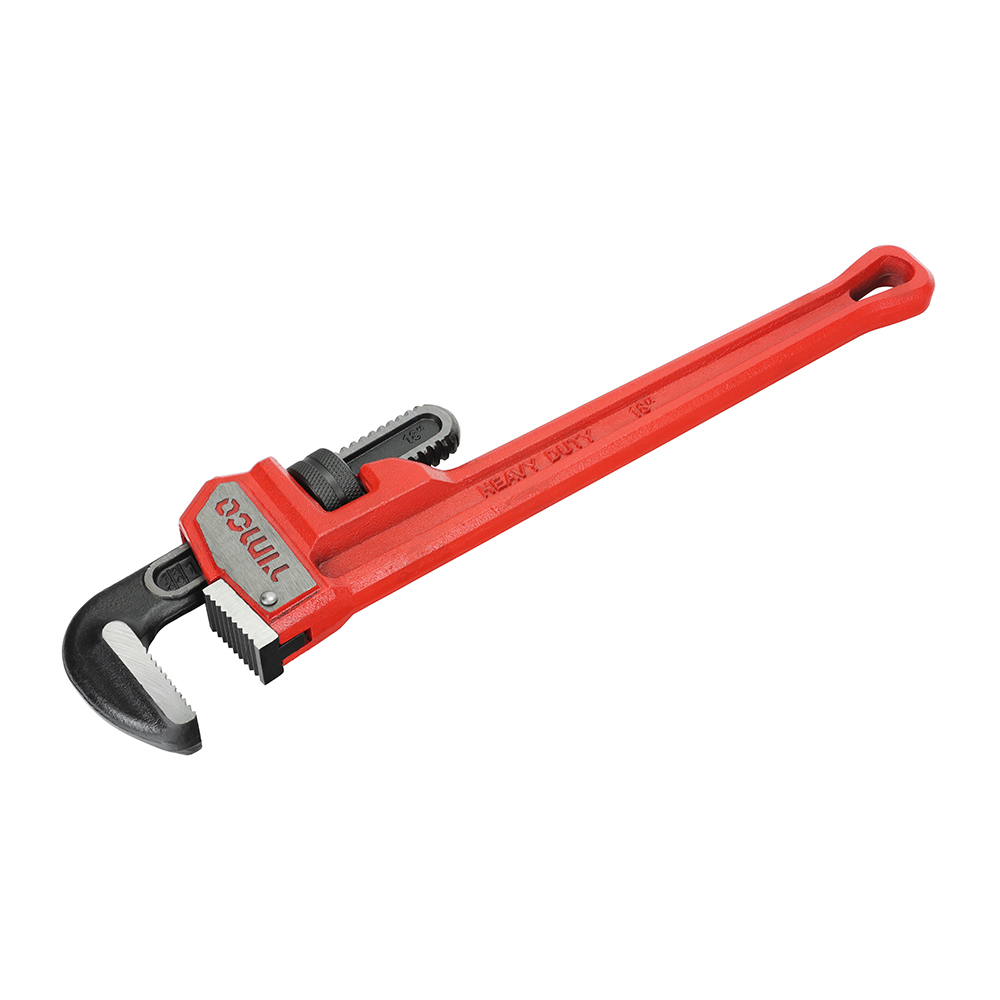 Pipe Wrench, Heavy Duty Drop Forged Adjustable Pipe Wrench - 18" / 450mm