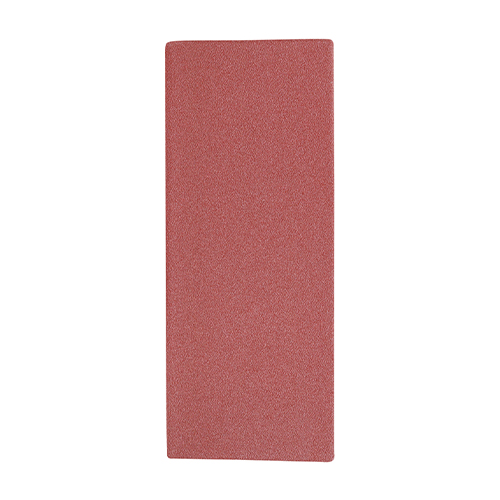 1/3 Sanding Sheets 120 Grit Red Unpunched - 93 x 230mm