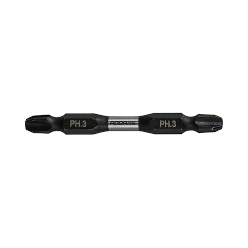 X6 Double Ended Phillips Bit - No.3 x 65