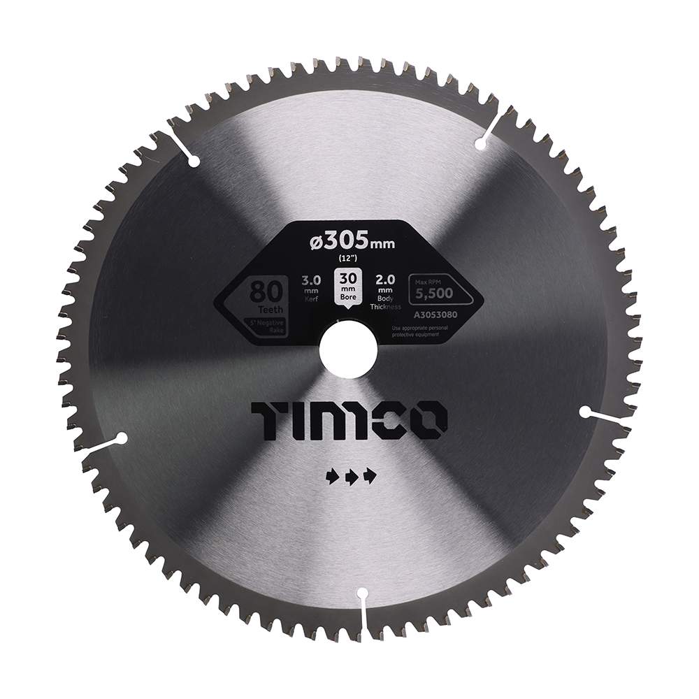 Circular Saw Blade - 305 x 30 x 80T