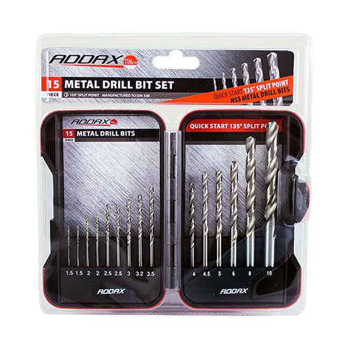 Ground Jobber Drills Set HSS - 15pc