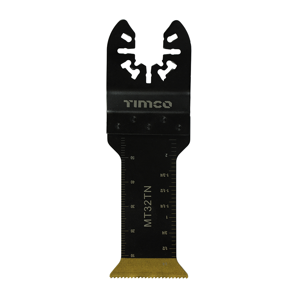 Multi-Tool Fine Cut Blade For Wood/Metal Titanium Coated Bi-Metal - 32mm