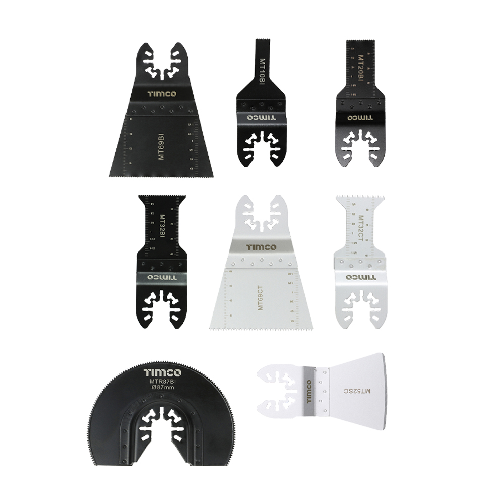 Multi-Tool Sets 8 Piece Set - Mixed