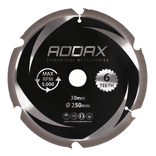 PCD Fibre Cement Saw Blade - 250 x 30 x 6T