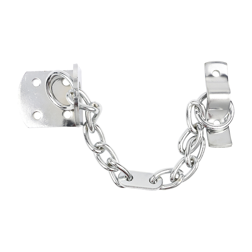 Security Door Chain Satin Chrome - 44mm