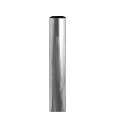 Wardrobe Rail Round Polished Chrome - 25 x 2500