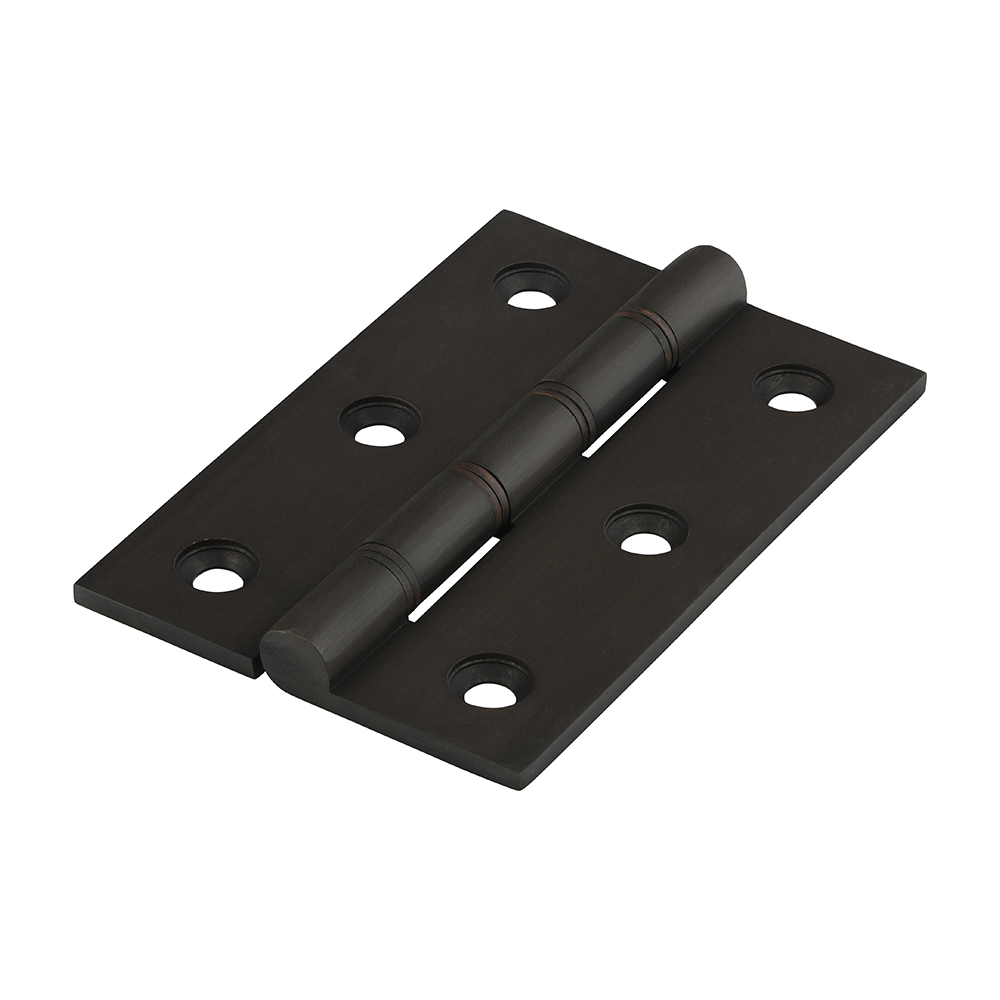 Double Phosphor Bronze Washered Brass Hinges Bronze - 76 x 50