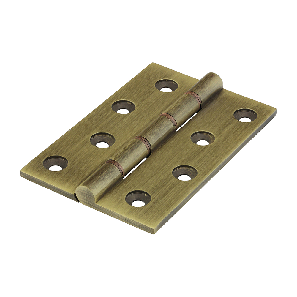 Double Phosphor Bronze Washered Brass Hinges Bronze - 102 x 67