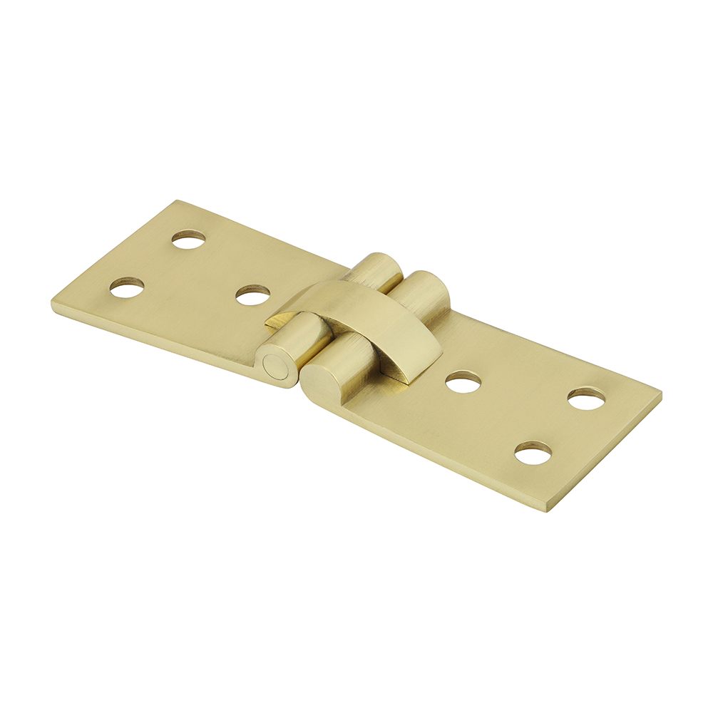 Counter Flap Brass Hinges Polished Brass - 100 x 40