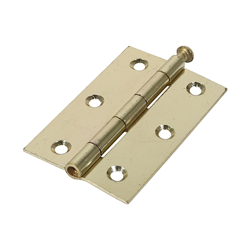 Butt Hinges Loose Pin (1840) Steel Electro Brass - 90 x 60