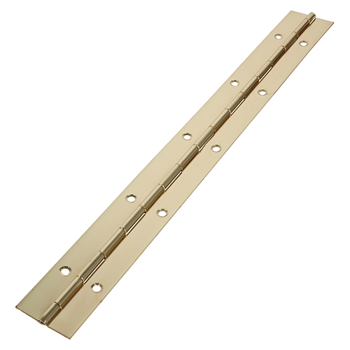 Piano Hinges Steel Electro Brass - 1800 x 32