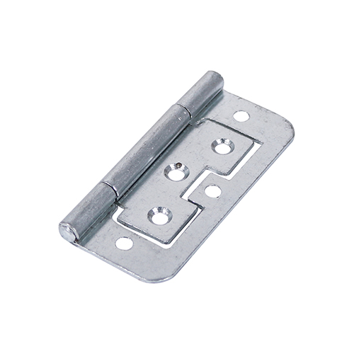 Flush Hinges (105) Steel Silver - 75 x 51
