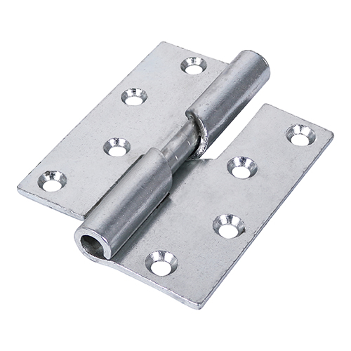 Rising Butt Hinges Right Hand Steel Silver - 100 x 86