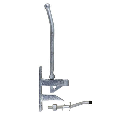 Adjustable Band & Hook on Plates Hinges Hot Dipped Galvanised - 600mm