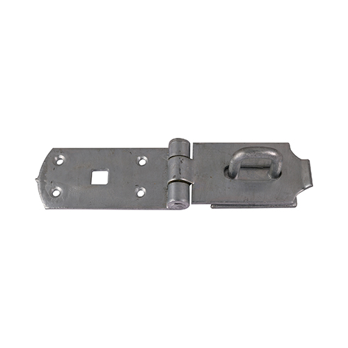 Heavy Duty Hasp & Staple Secure Bolt On Hot Dipped Galvanised - 8"