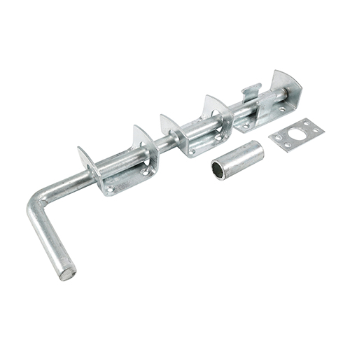Garage Drop Down Bolt Hot Dipped Galvanised - 12"