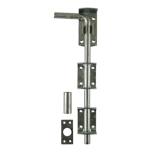 Garage Drop Down Bolt Hot Dipped Galvanised - 12"