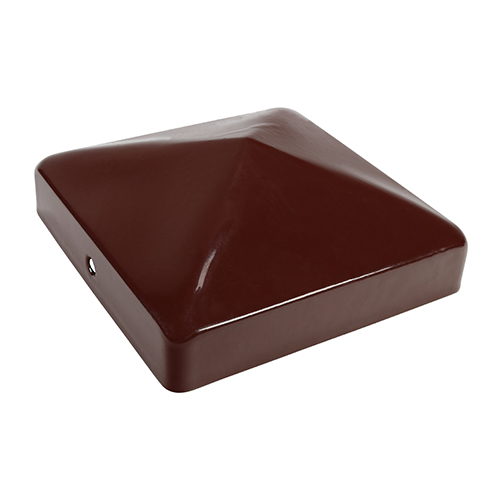 Fence Post Cap Oxide Red - 100mm