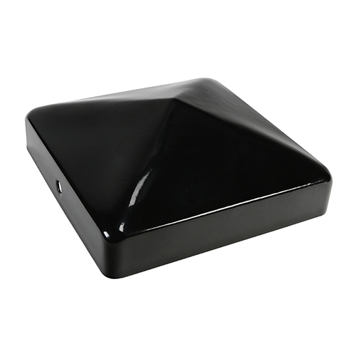 Fence Post Cap Epoxy Black - 50mm