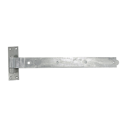 Cranked Band & Hook On Plates Hinges Hot Dipped Galvanised - 400mm