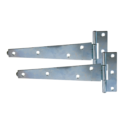 Light Tee Hinges Zinc - 6"