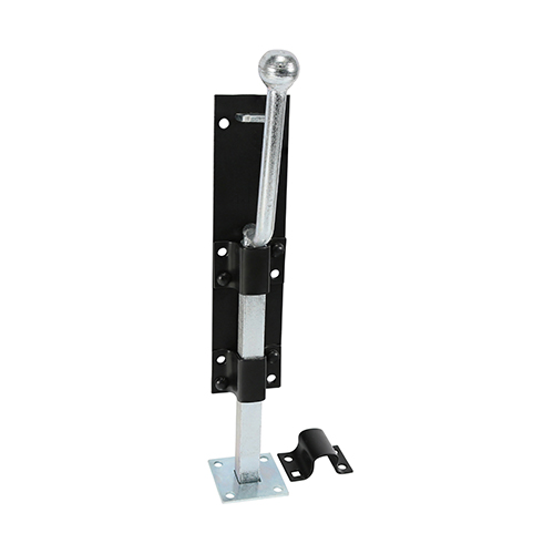 Monkey Tail Bolt Black - 12"