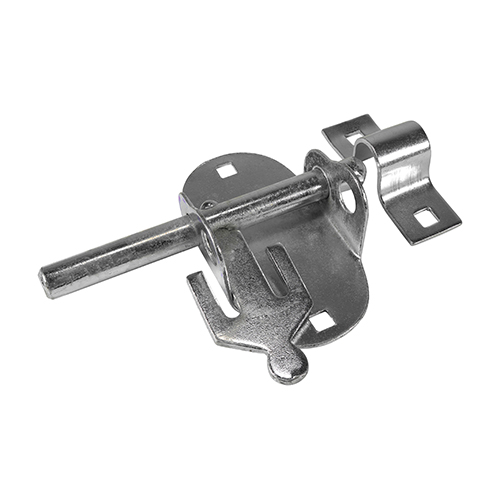Oval Padbolt Silver - 4"