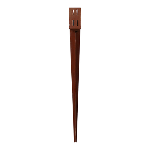 Drive in Post Spike Quick Fit Oxide Red - 100 x 600mm