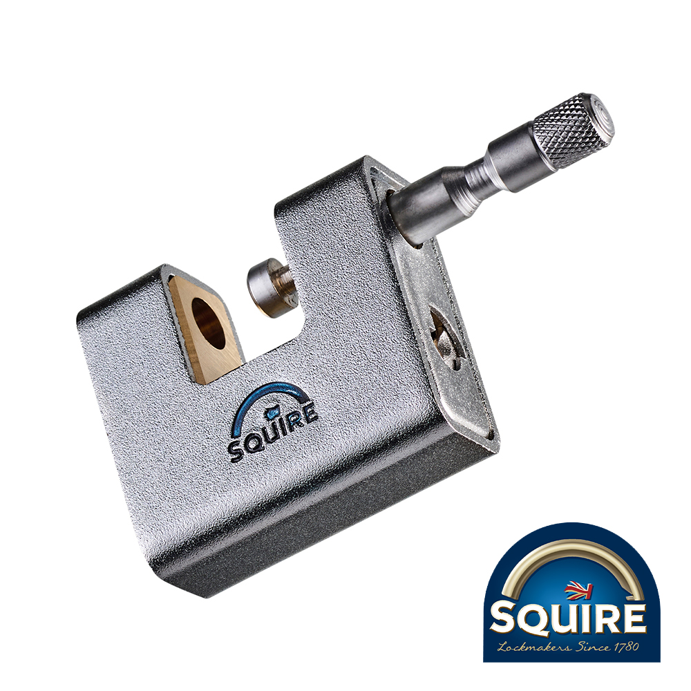 Armoured Brass Block Lock - 60mm