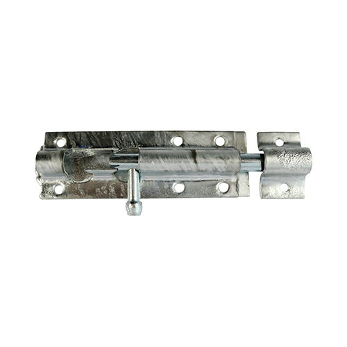Straight Tower Bolt Hot Dipped Galvanised - 10"